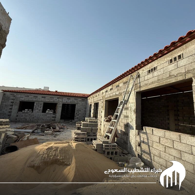 بناء ملاحق فلل الخبر