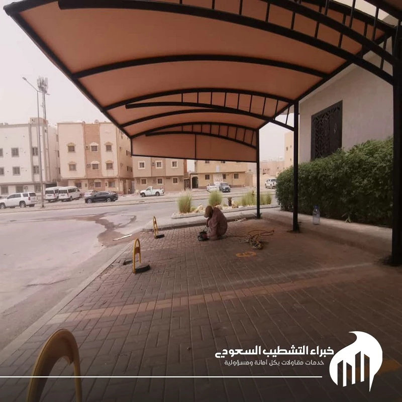 تركيب مظلات سيارات حديثة