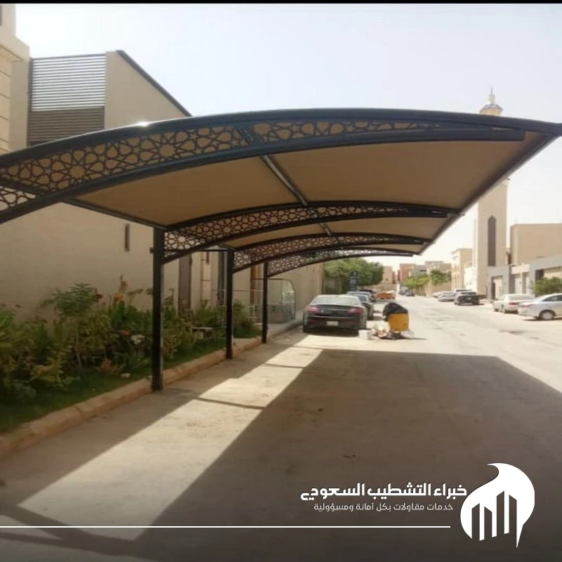 تركيب مظلات مواقف سيارات