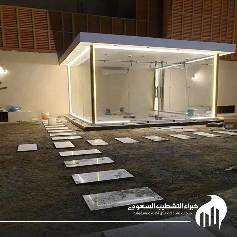 غرف زجاجية خارجية الدمام
