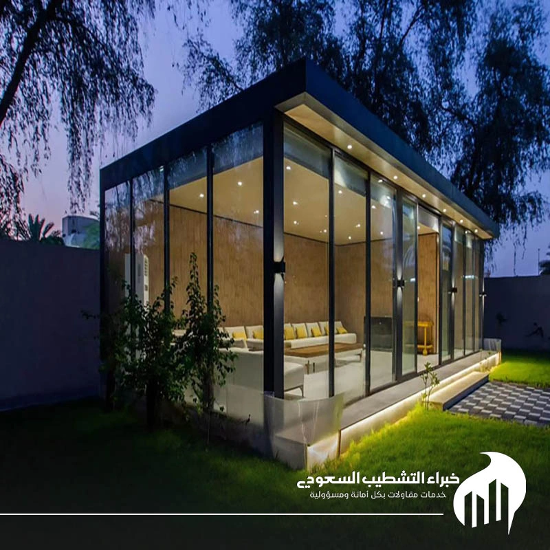بناء غرفة زجاجية الدمام