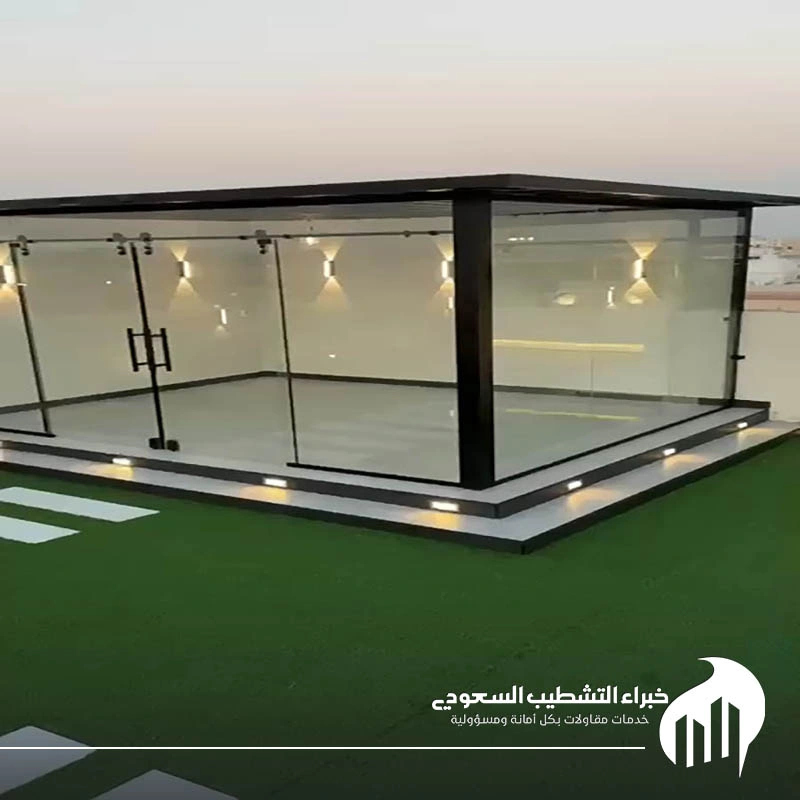 تفصيل غرف زجاجية الخبر