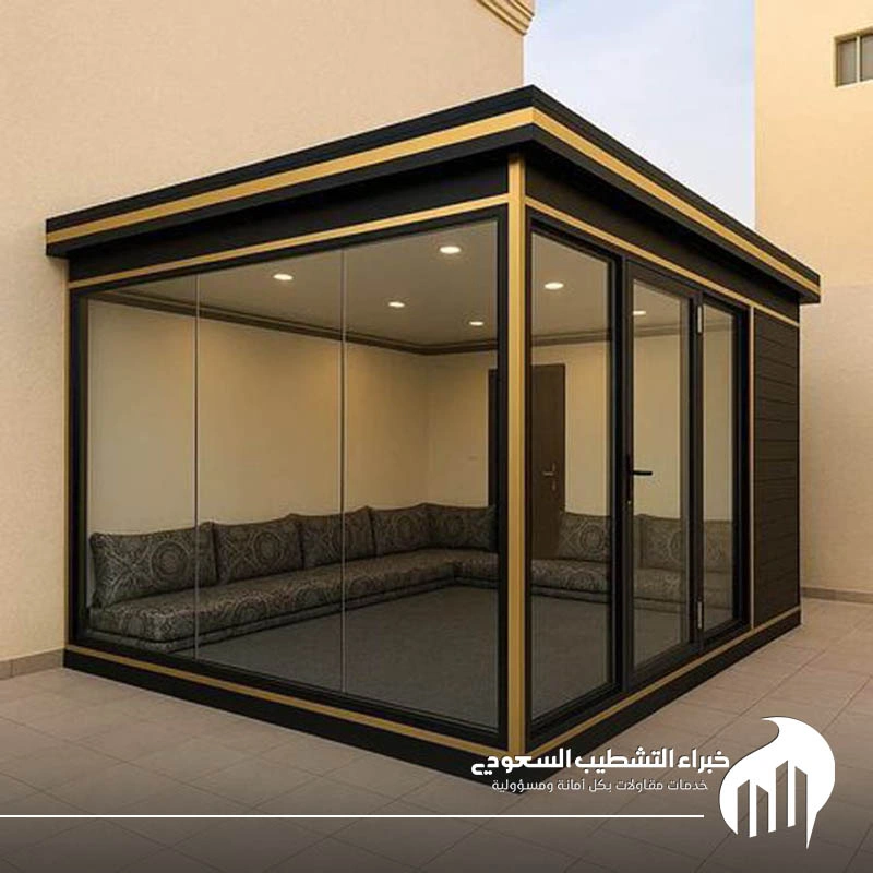 غرف زجاجية للسطح الشرقية