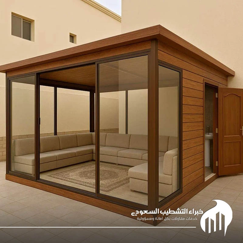 غرف زجاجية للسطح الشرقية